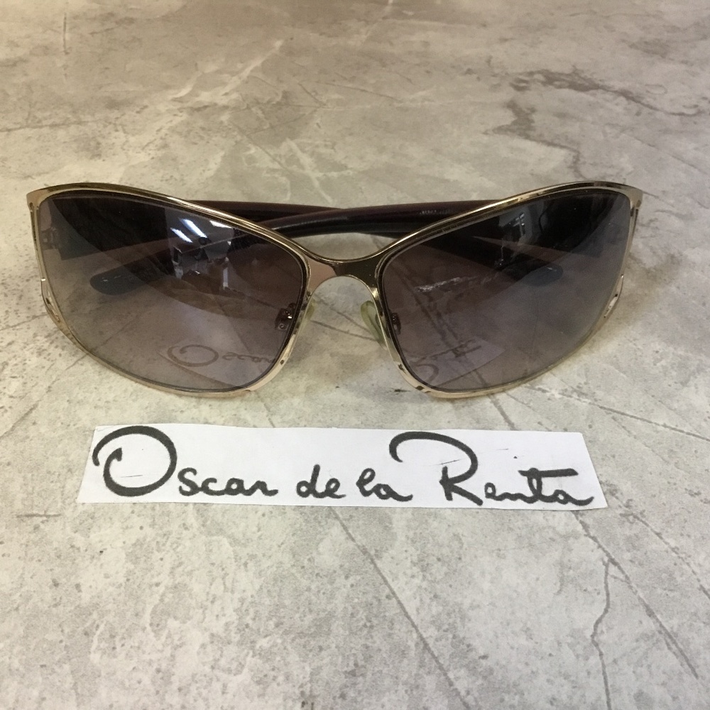 Oscar de la Renta women’s wired framed sunglasses - Picture 5 of 5